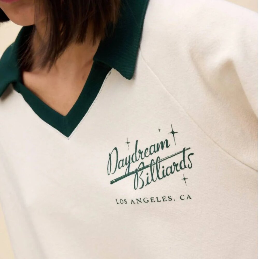 NWT Daydreamer That's Your Cue Polo Sweatshirt - Picture 5 of 10